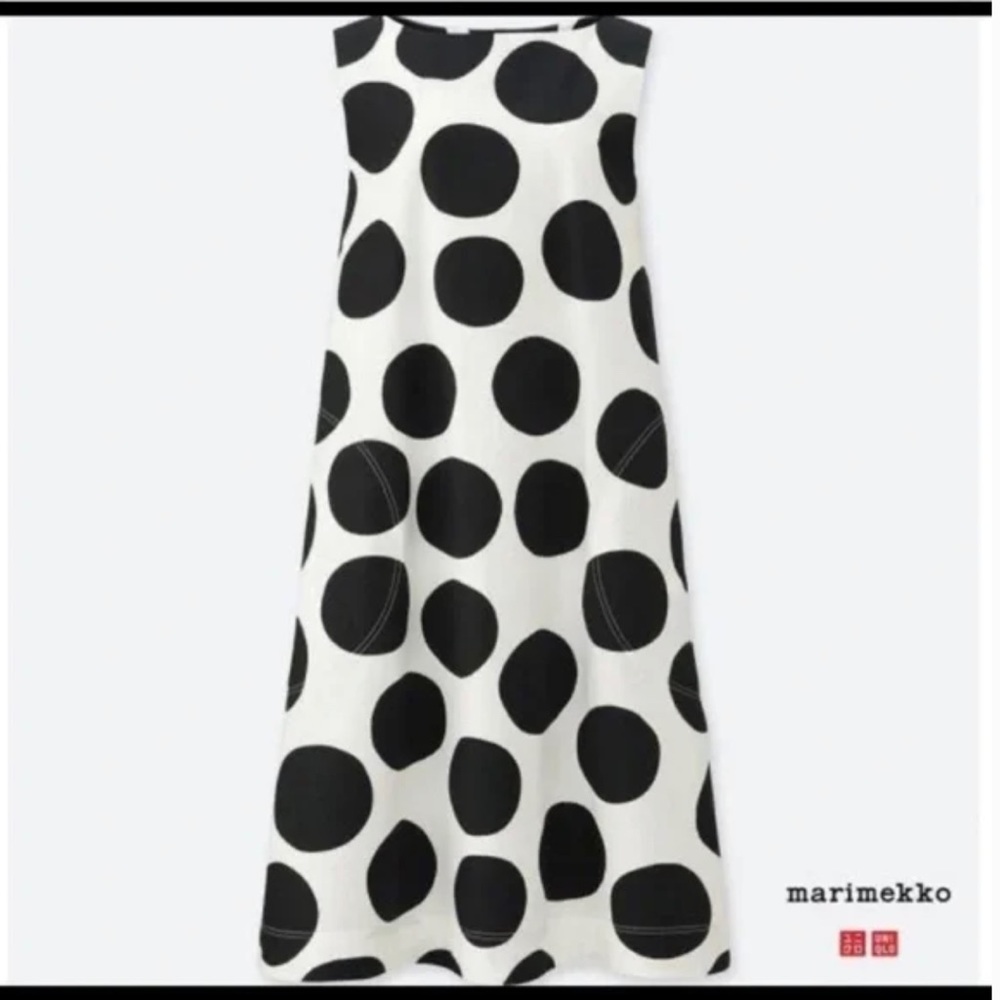 Marimekko x UNIQLO Polka Dot Dress Size Small
